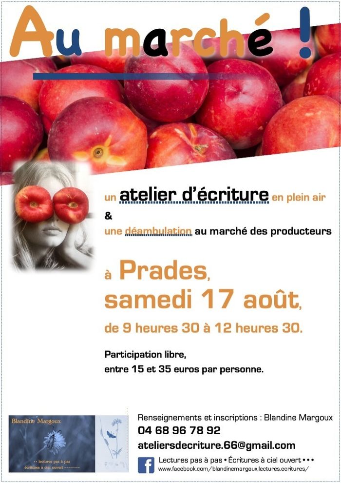 Au marché • Atelier d'écriture itinérant