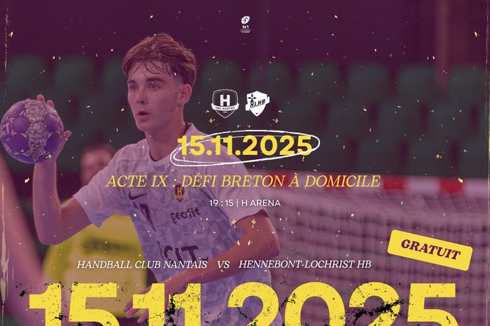 Match de l'association du HBC Nantes - Équipe Nationale 1