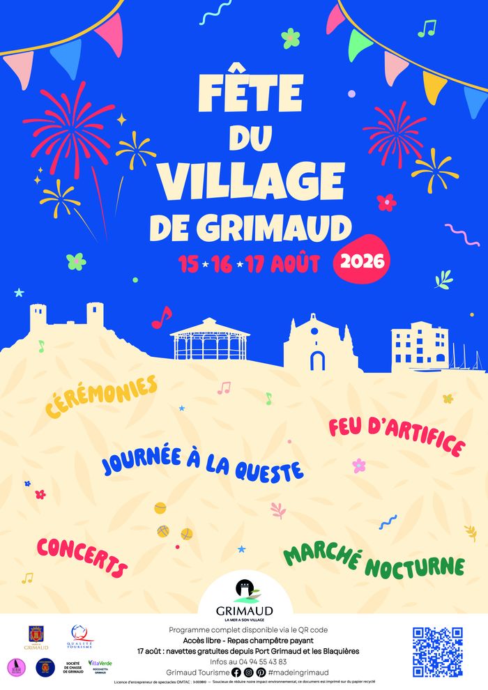 La Fête du village à Grimaud