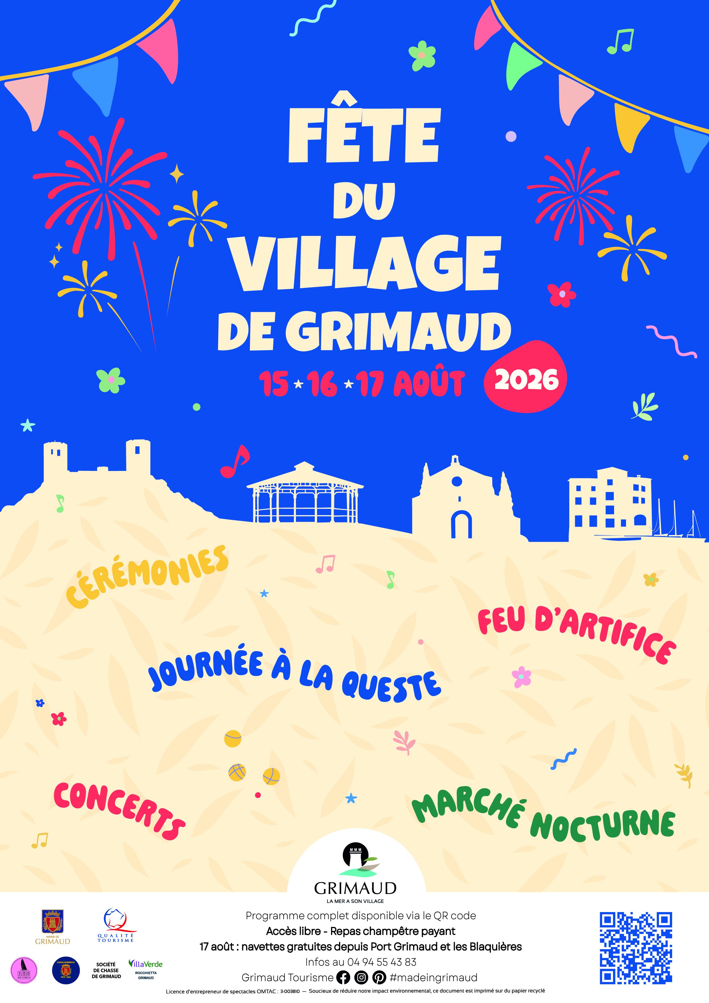 La Fête du village à Grimaud