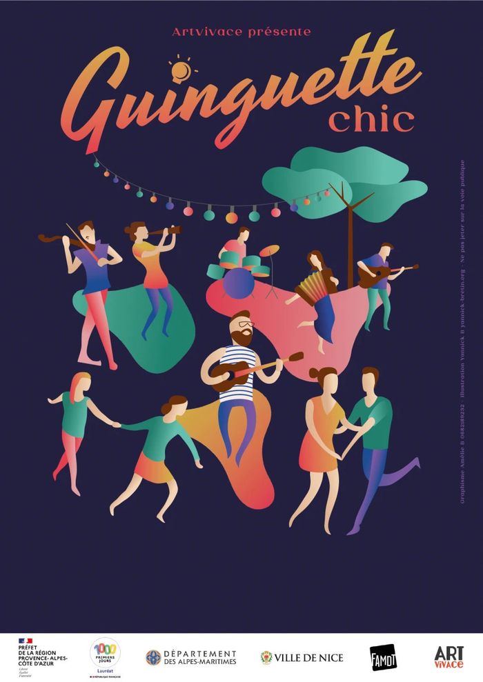 Affiche — Guinguette Chic Castellane