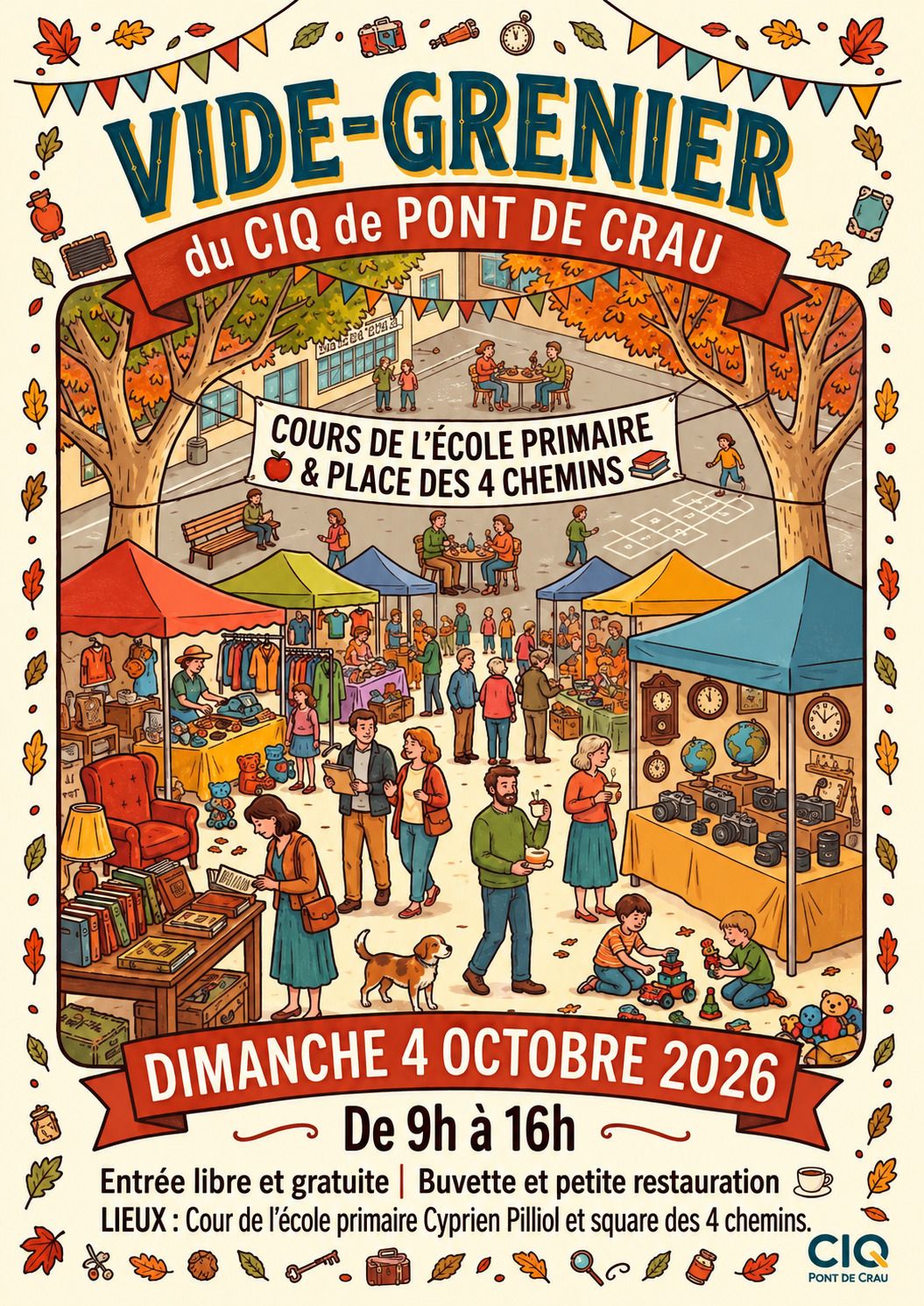 Vide-grenier à Pont-de-Crau