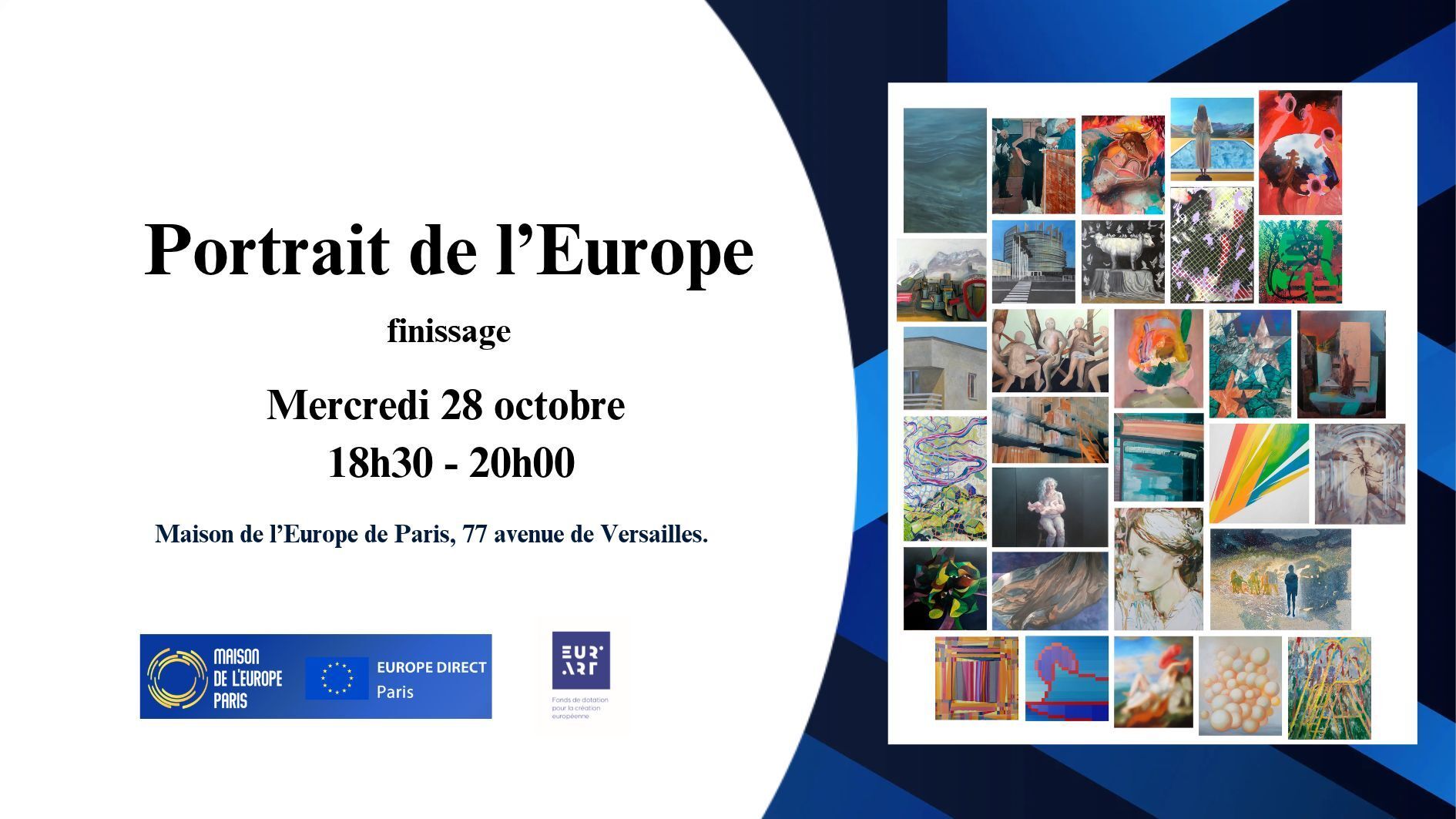 Portrait of Europe – painting exhibition closing