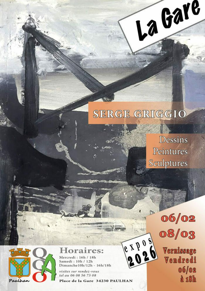 Exposition des œuvres de Serge Griggio
