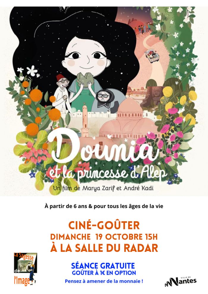 Ciné-goûter : « Dounia et la princesse d'Alep »
