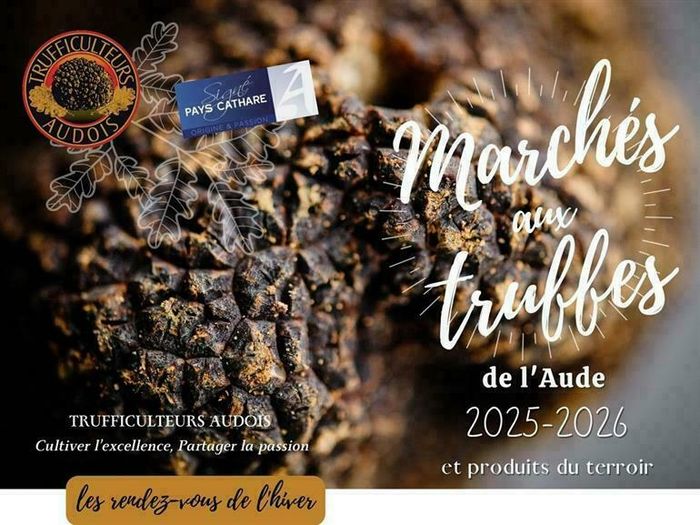 Marché aux truffes et produits du terroir