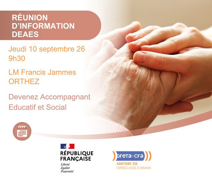 Participez à une réunion d'information sur le DE AES dans le Béarn.