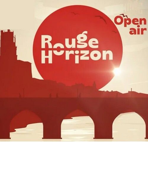 Affiche — Rouge Horizon – Dj Sets sur les berges du Tarn