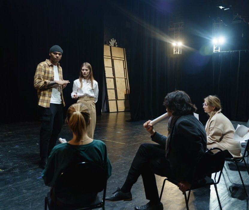 Théâtre "once upon a time in Bergerac"