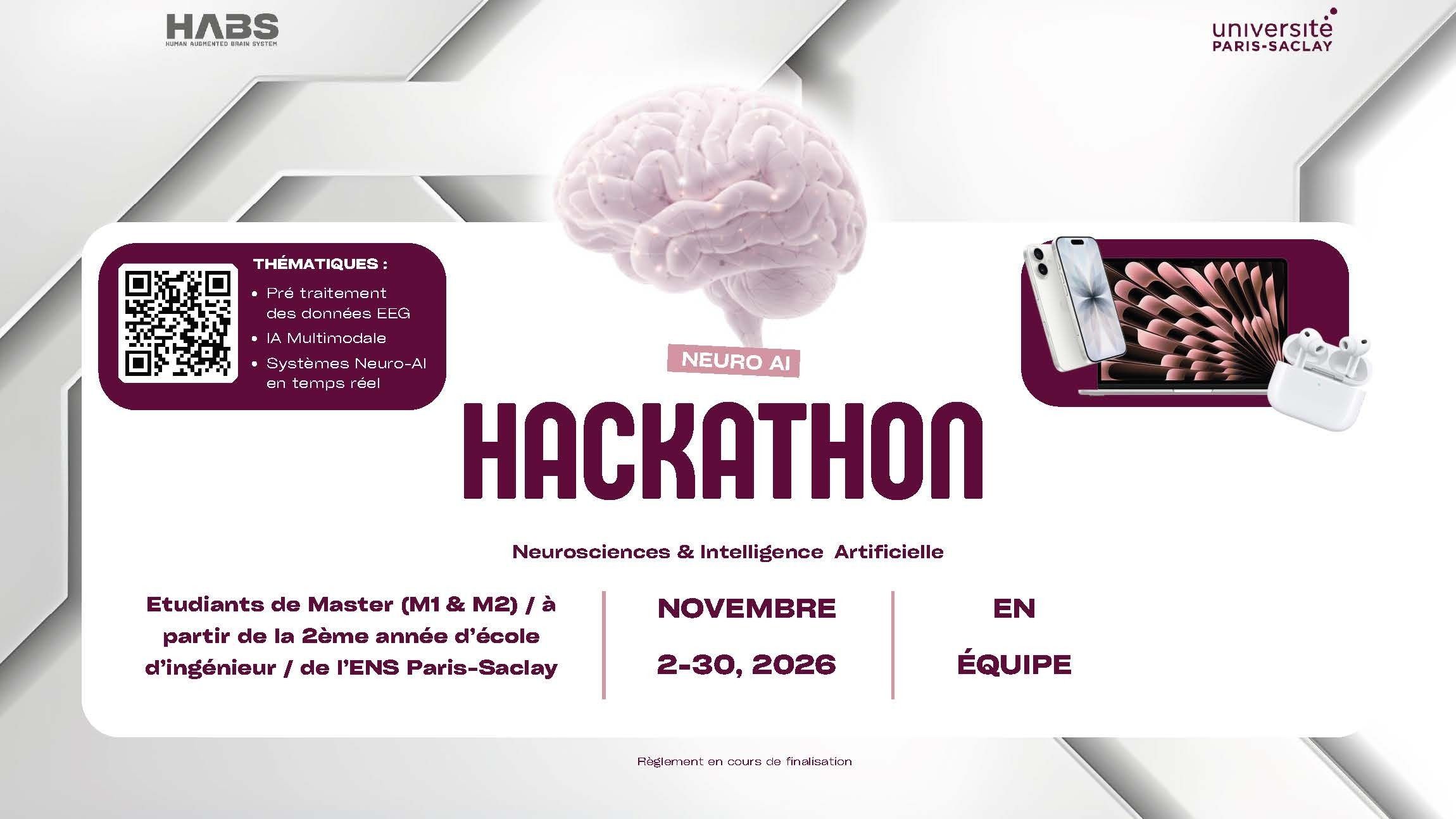 Participez au HABS Neuro-AI Hackathon 2026