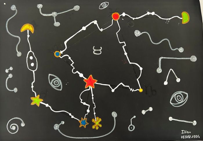 ATELIER "CONSTELLATION" dans le cadre de l'exposition "JOAN MIRO, LA RÉVOLUTION EN COULEURS"