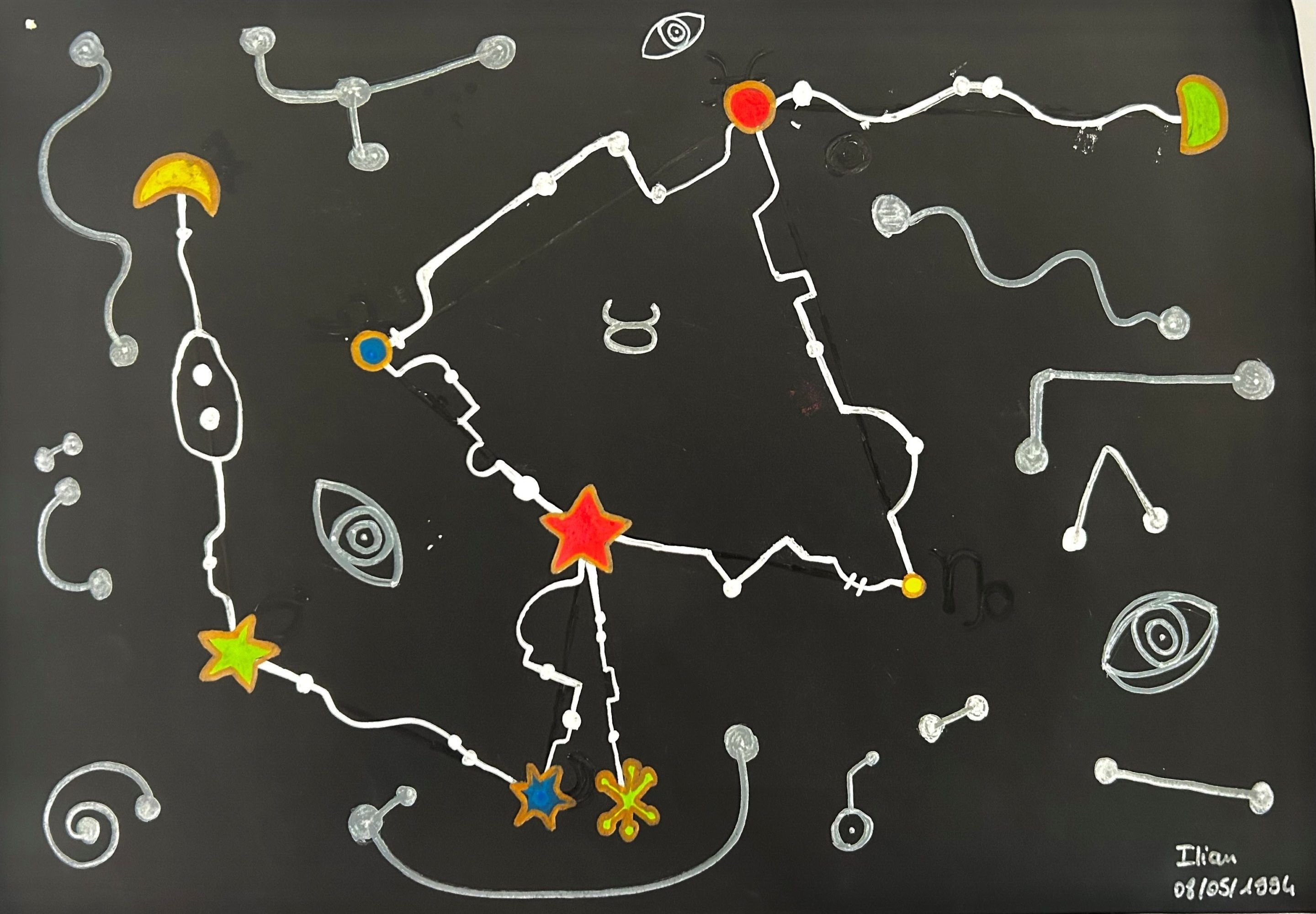ATELIER "CONSTELLATION" dans le cadre de l'exposition "JOAN MIRO, LA RÉVOLUTION EN COULEURS"