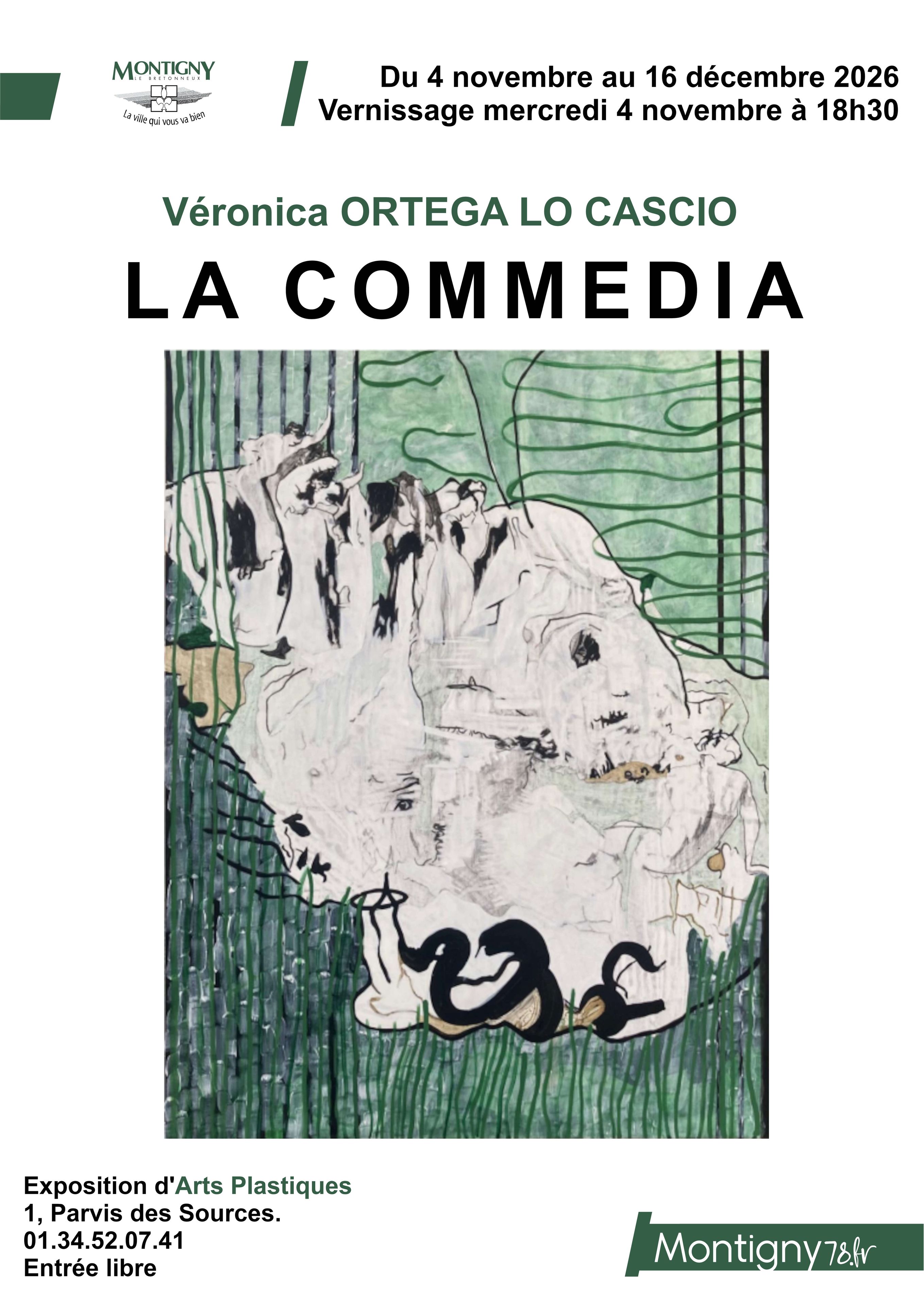  EXPOSITION D’ARTS PLASTIQUES – LA COMMEDIA