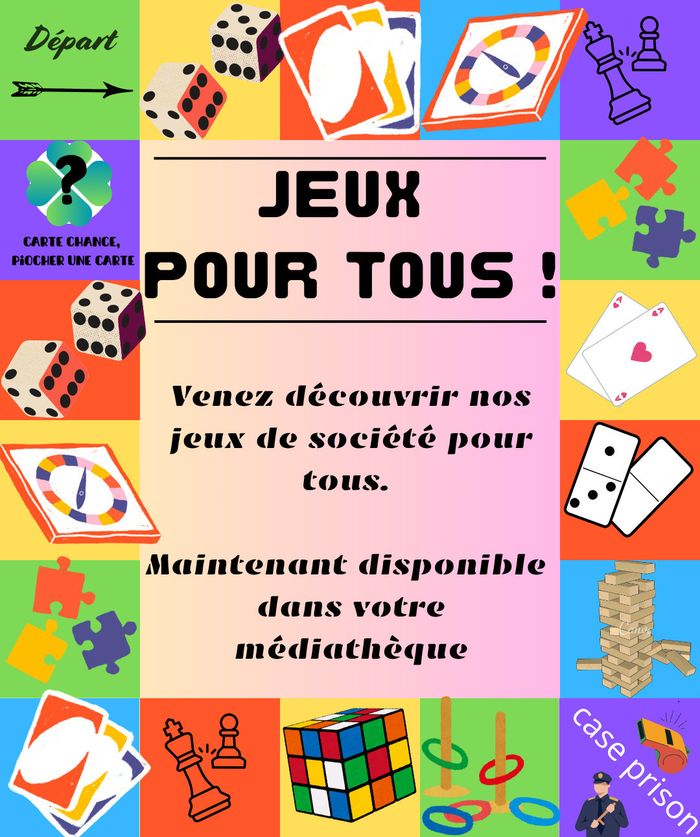 NUITS DES BIBLIOTHEQUES : Jeux de société