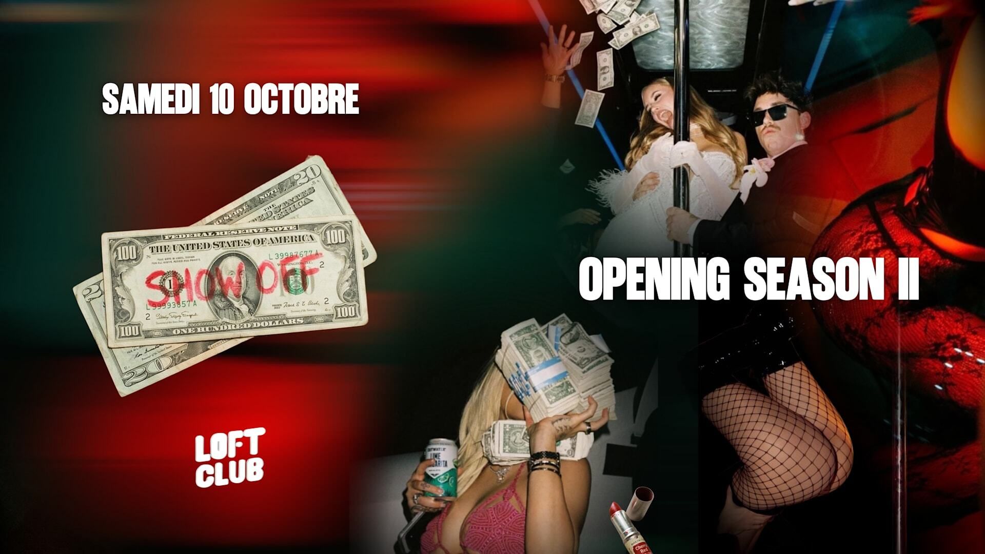 SHOW OFF - SAMEDI 10 OCTOBRE - LOFT CLUB