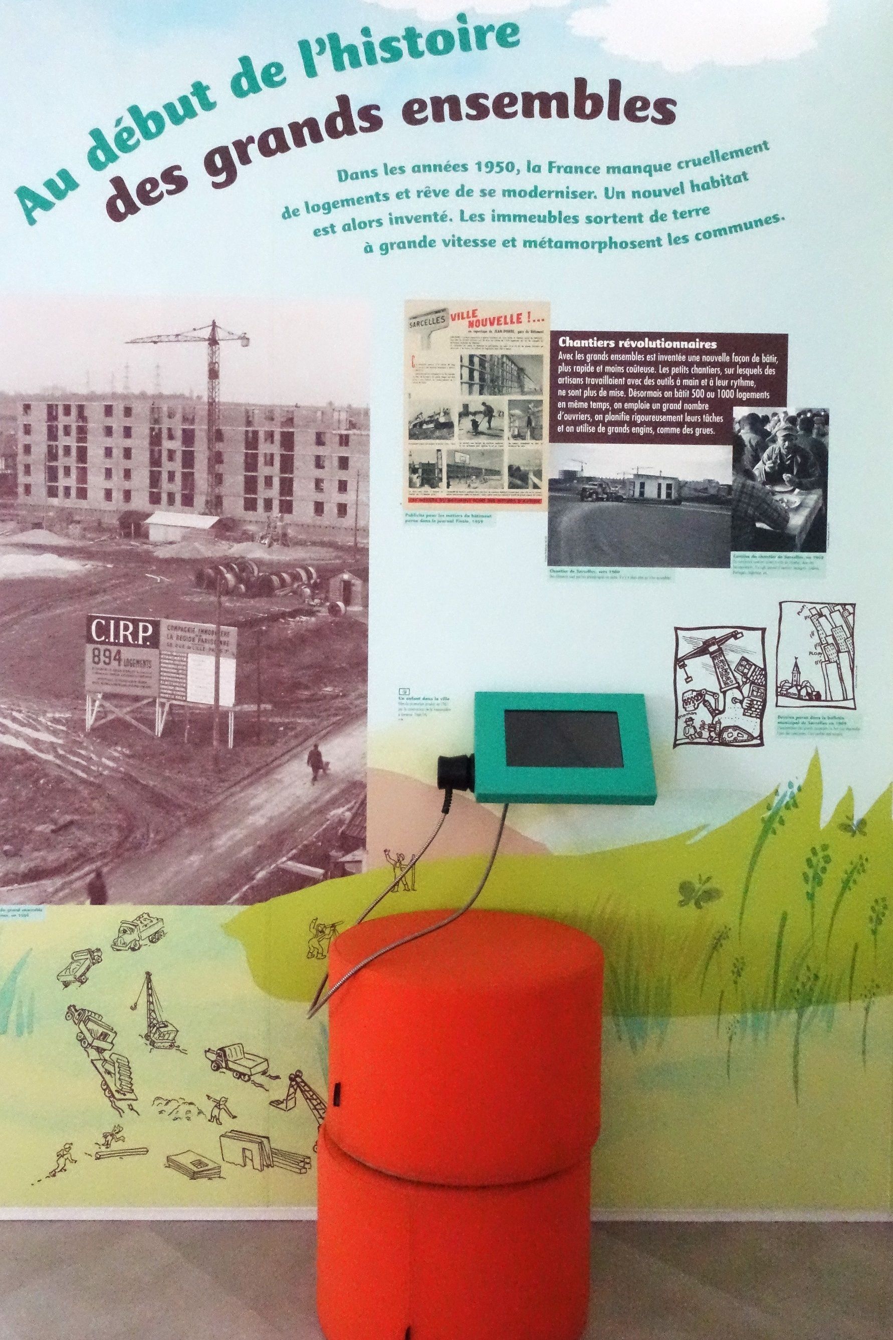 Exposition "L'histoire des grands ensembles"
