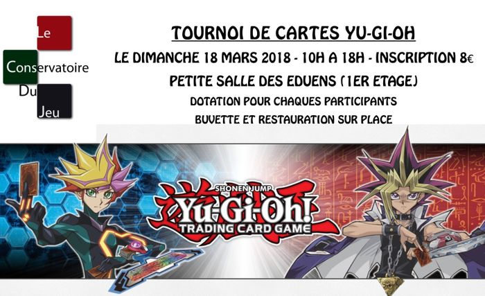 Tournoi de cartes Yu-Gi-Oh