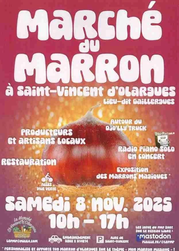 Marché du marron