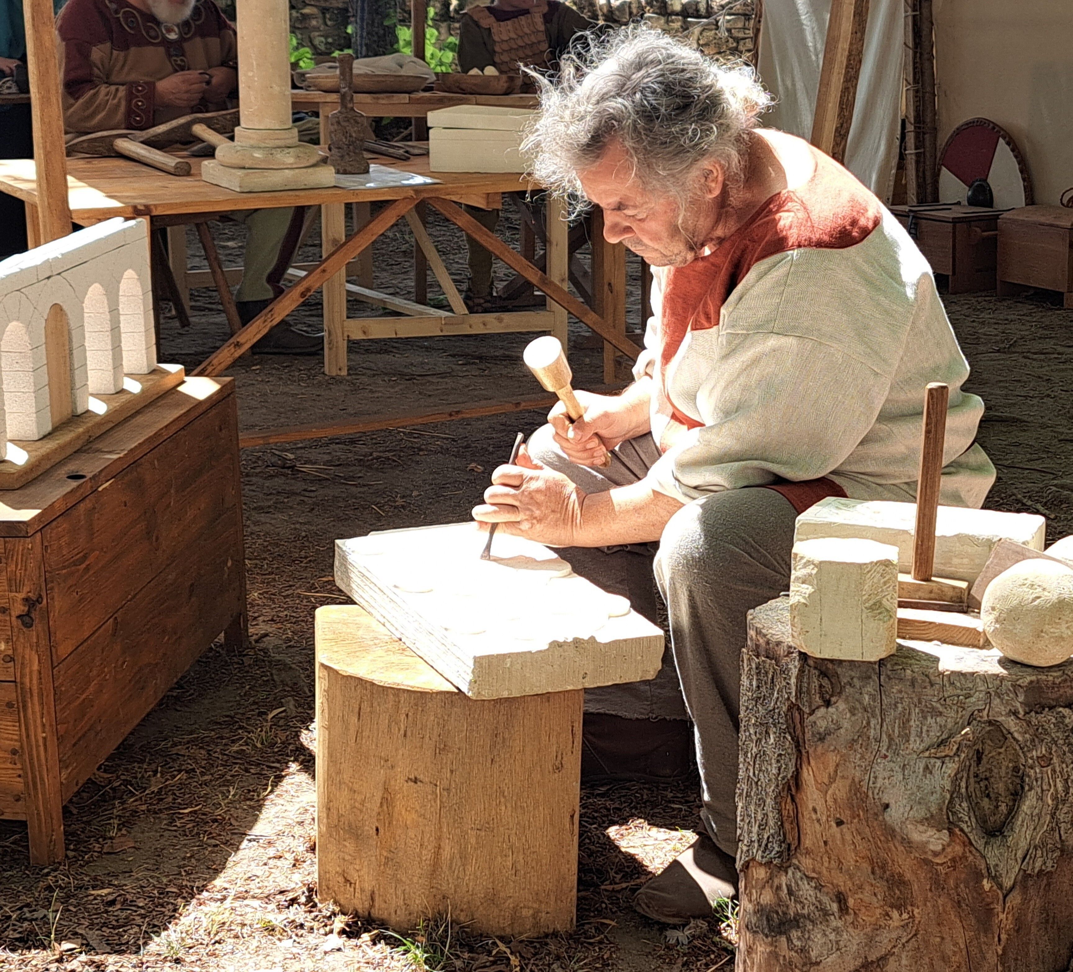 Reconstitution historique "À la rencontre des Mérovingiens"