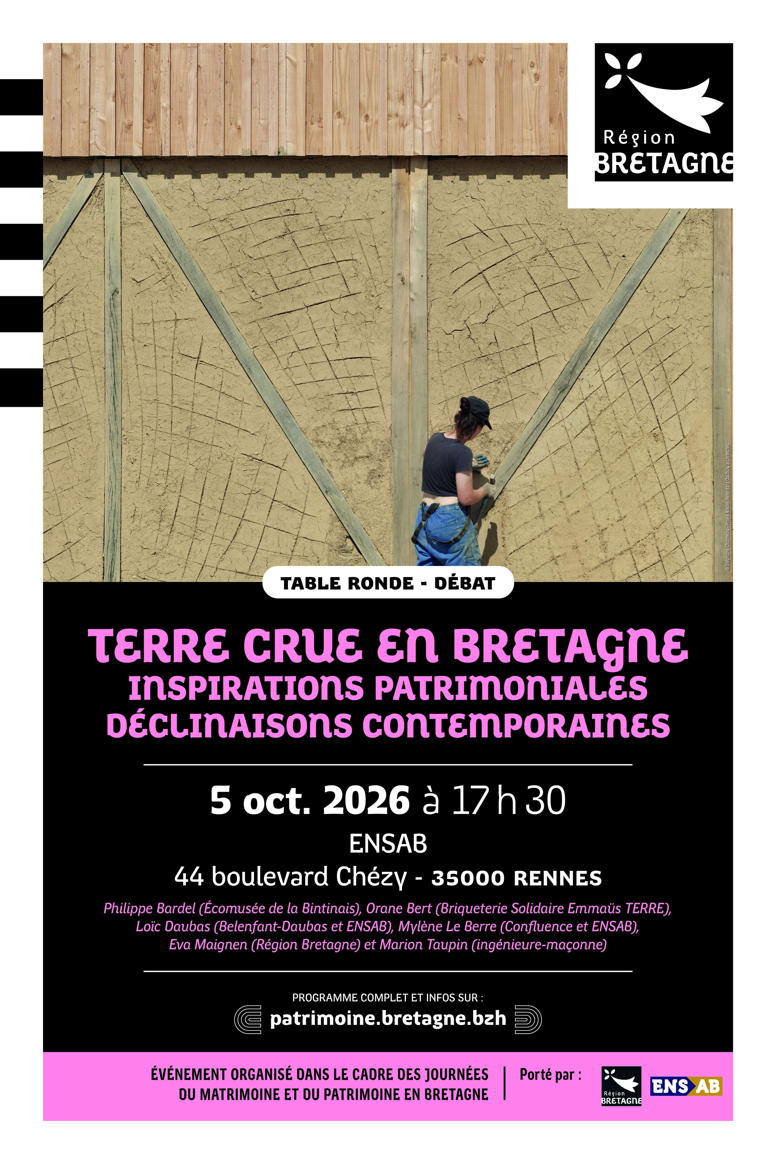 Terre crue en Bretagne : inspirations patrimoniales et déclinaisons contemporaines