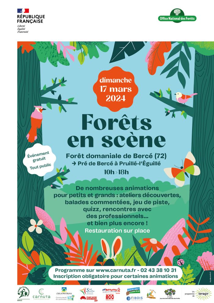 Forêts en scène 17 mars de 10h à 18h