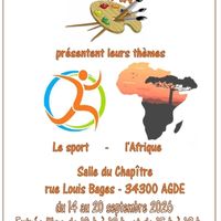 Exposition à thèmes : le sport - l'Afrique