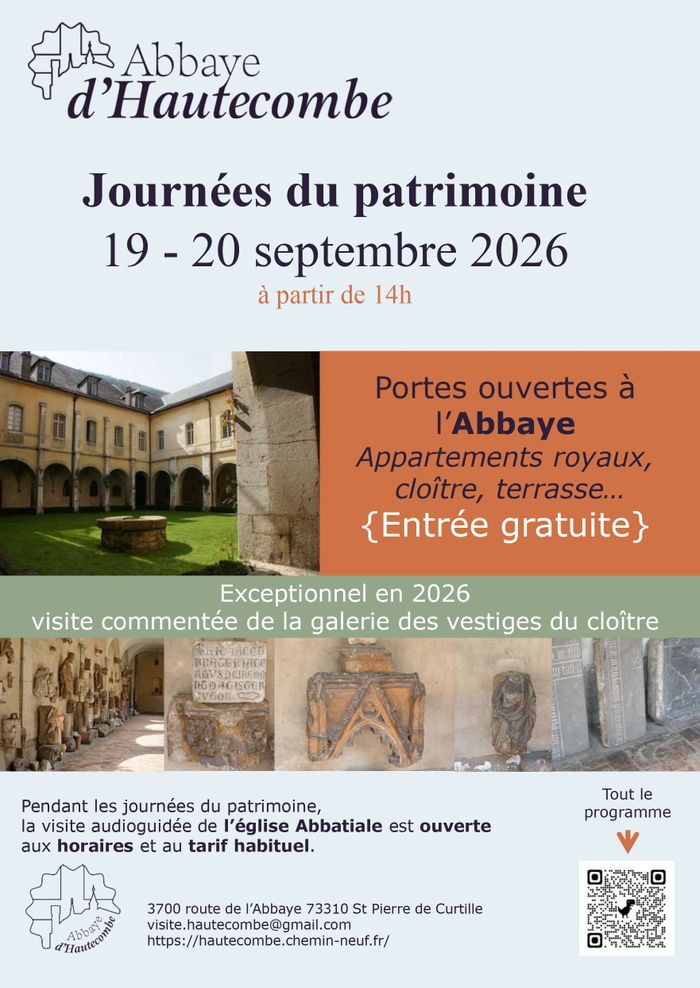 Journée portes ouverte à l'abbaye d'HAUTECOMBE