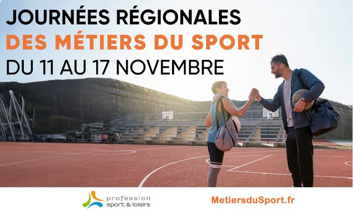 Profession sport & loisirs organise la Journée régionale des métiers du sport le 14 novembre.