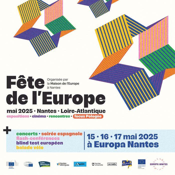 Fête de l'Europe à Nantes - Temps forts 15, 16, 17 mai