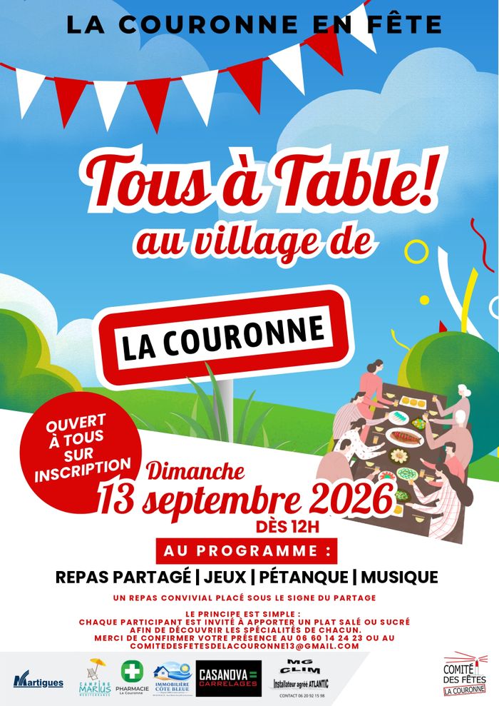 Tous à table !