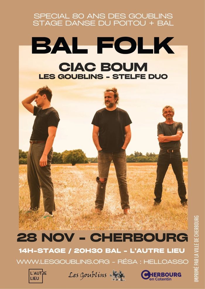 Affiche — Grand Bal Folk des 80 ans des Goublins