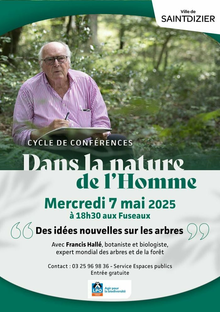 Conférence "Des idées nouvelles sur les arbres" par Francis Hallé