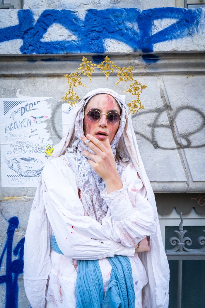 Affiche — "La Madone des Égouts" Laure Rossi / Compagnie Esope