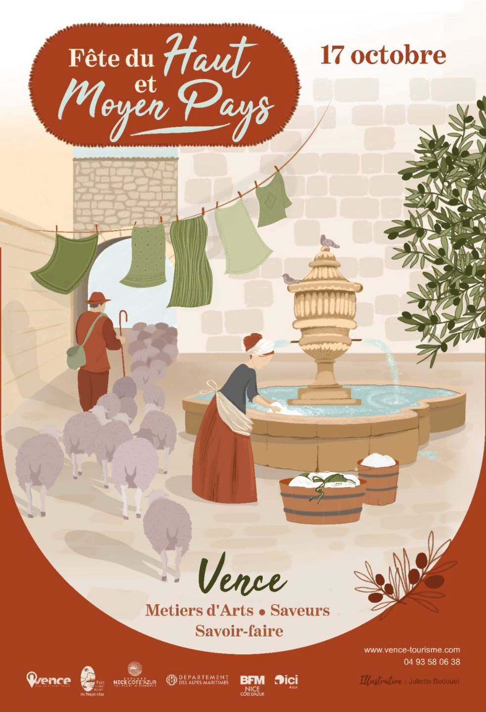 Fête du Haut et Moyen Pays de Vence. Isabelle Pozzi