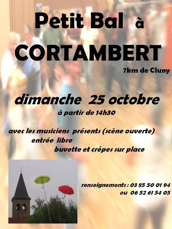 Affiche — bal du dimanche après-midi