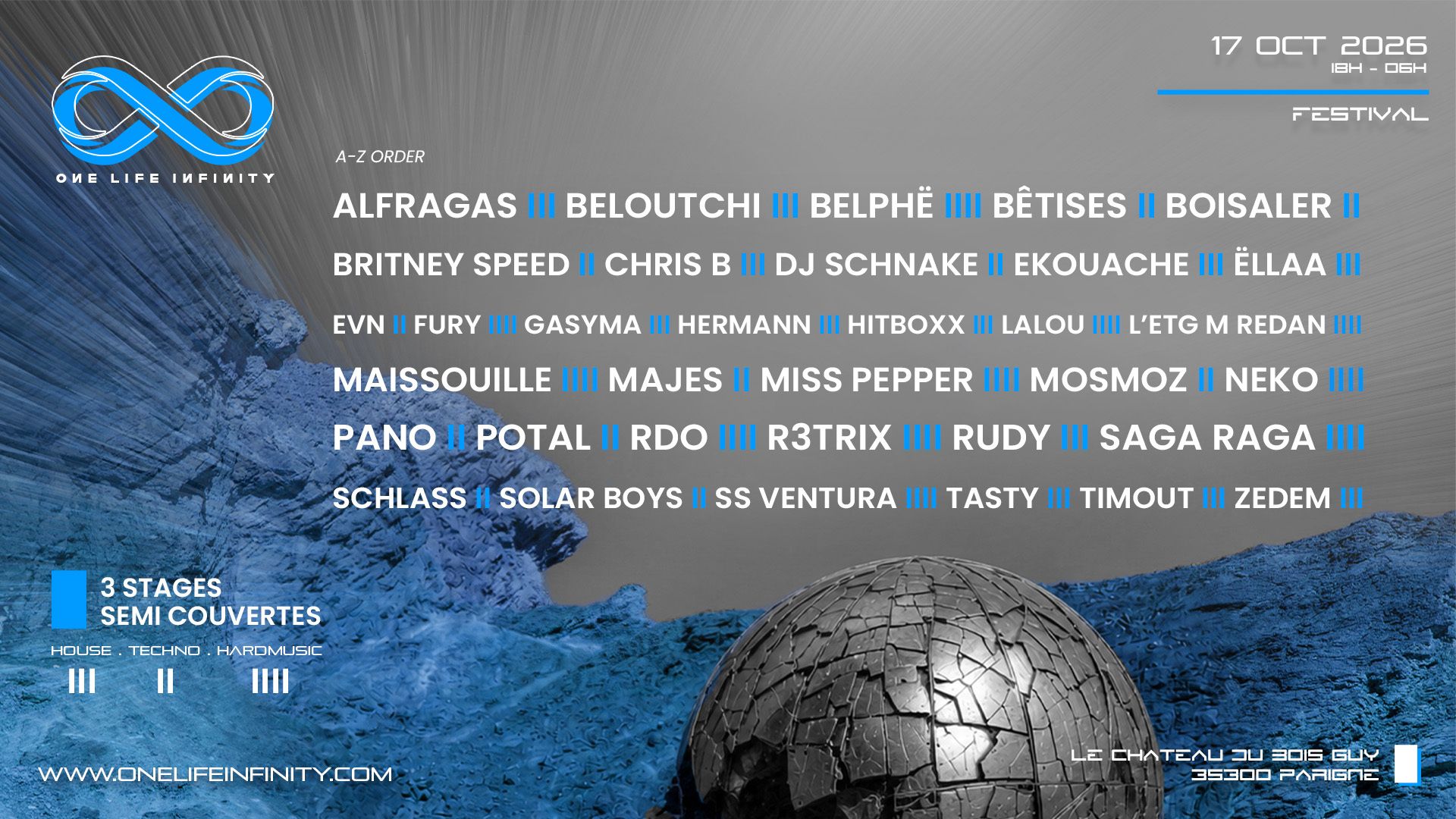 Festival ONE LIFE INFINITY # Edition 2026