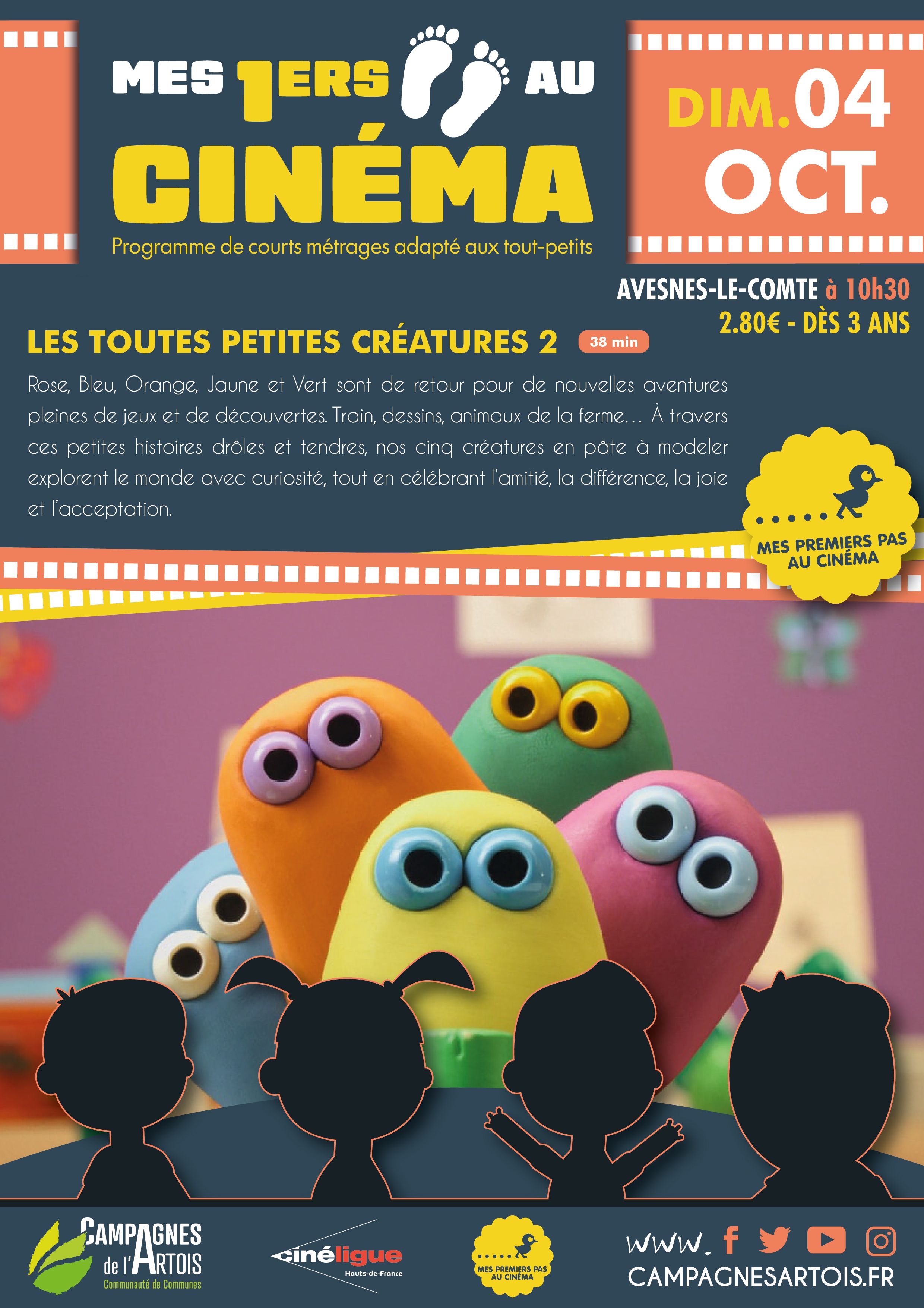 Séance de cinéma 3-6 ans