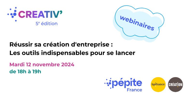Tu as une idée de projet et tu rêves de créer ta propre entreprise, mais tu ne sais pas par où commencer ? Rejoins notre webinaire !