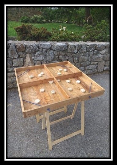 Jeux en bois au Centre-Bourg