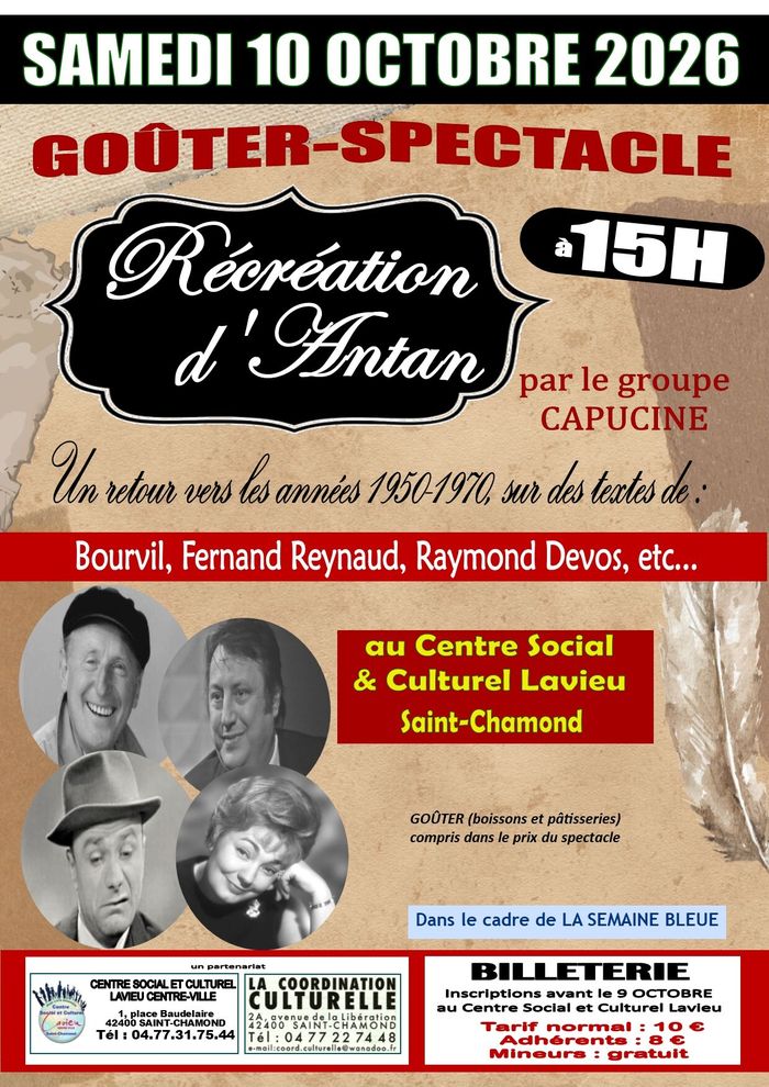 Récréation d'antan
