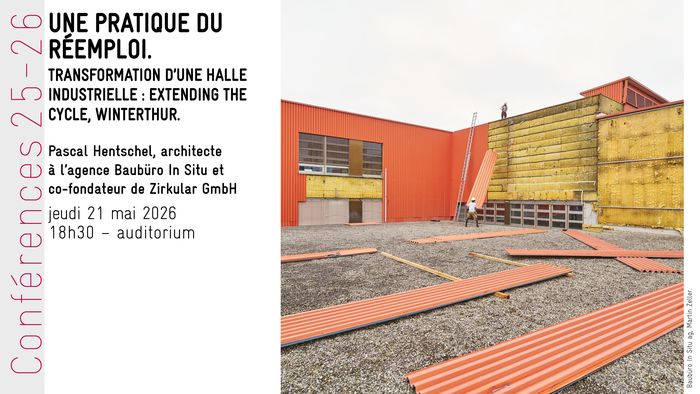 Une pratique du réemploi. Transformation d'une halle industrielle : Extending the cycle, Winterthur.