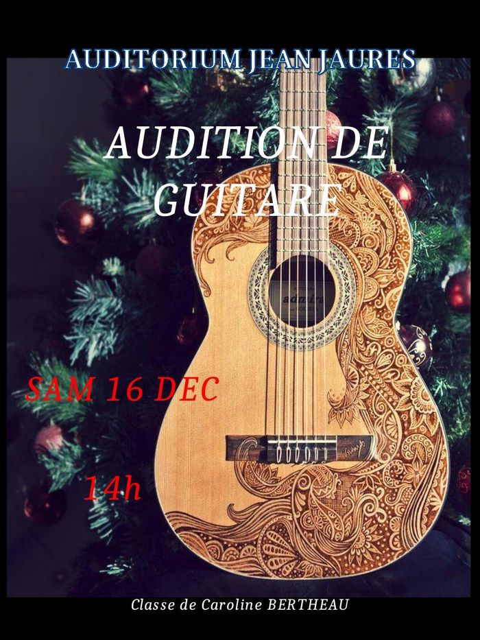 Audition de Guitare