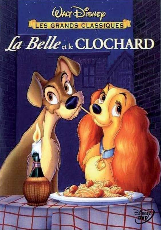 La belle et le clochard - Les aventures amoureuses de Lady, ravissant cocker et de Clochard le batard, perturbées par tante Sarah et ses deux adorables chats siamois, Si et Am, diaboliques et sourn...