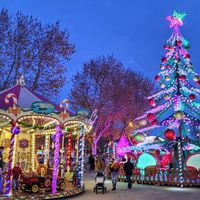 Fête foraine d'hiver