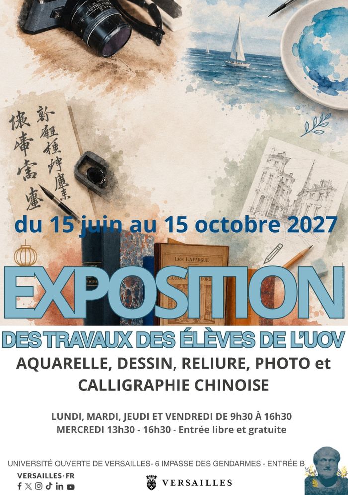Exposition des ateliers artistiques de l'UOV