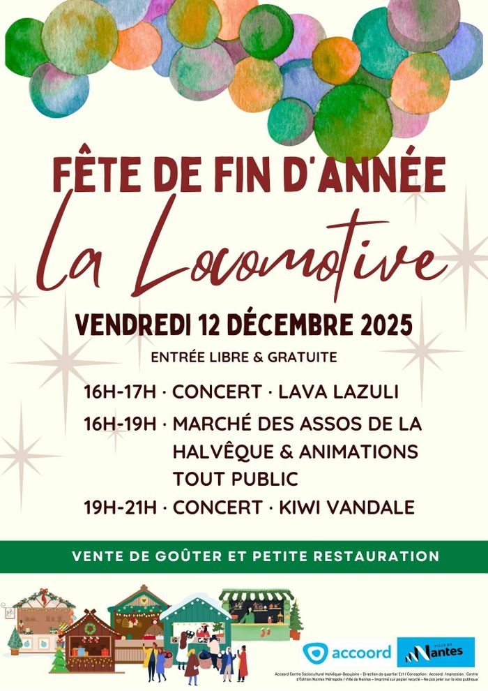 Fête de fin d'année de la Locomotive