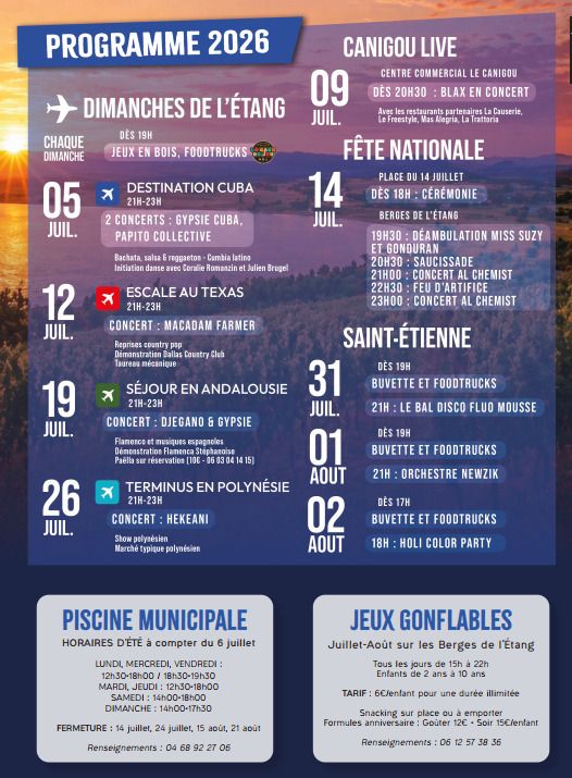 Dimanches de l'étang - jeux en bois et foodtrucks