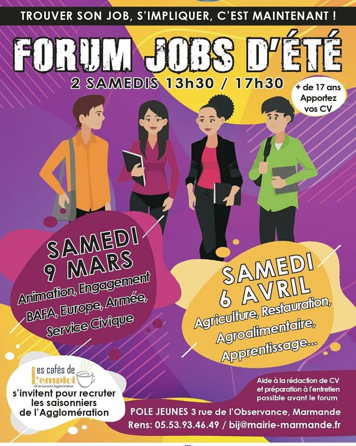 Forum "Jobs d'été"