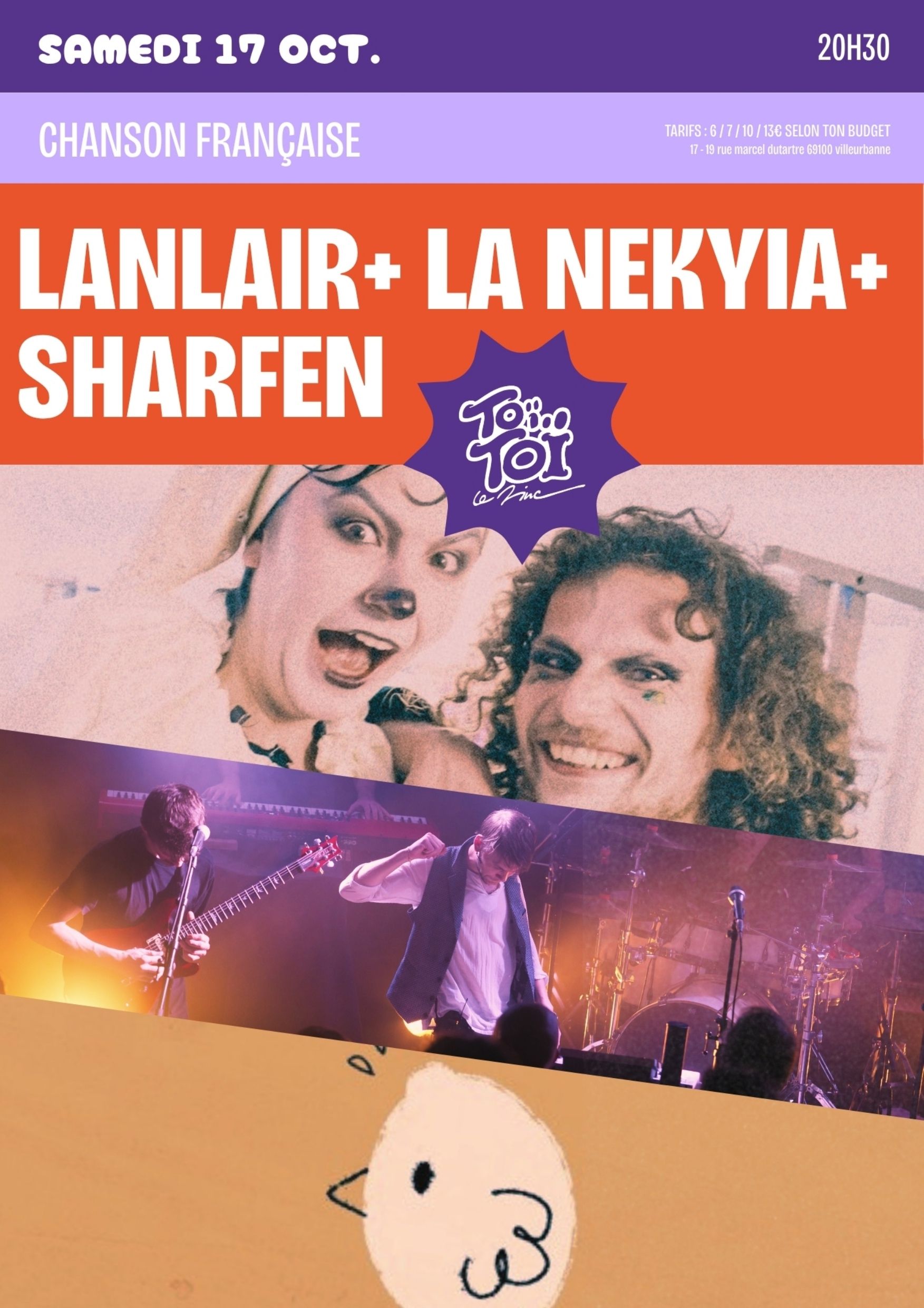 La Nekyia invite Lanlaire et Sharfen