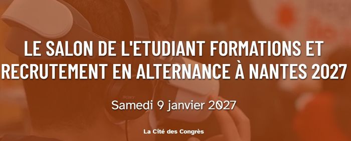Salon de l'Etudiant formations et recrutement en alternance à Nantes
